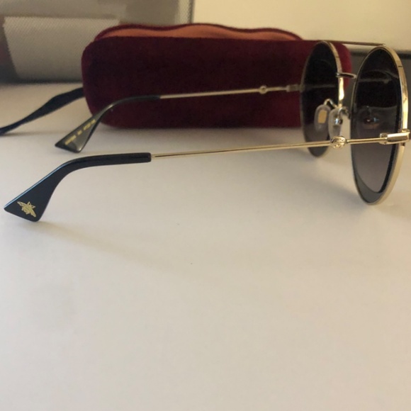 Gucci 47mm Round Sunglasses main image 8